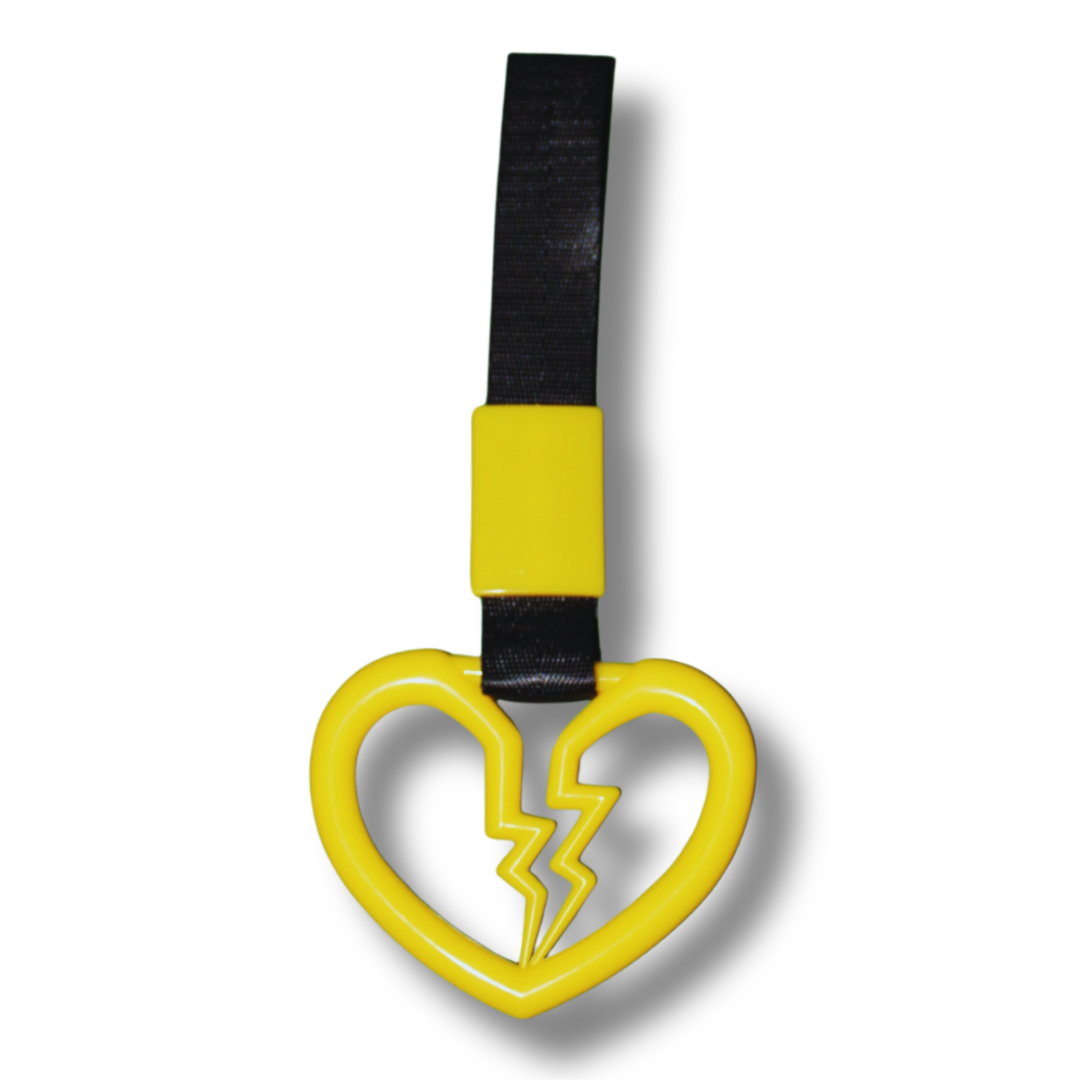 JDM Tsurikawa Broken Heart Shape.