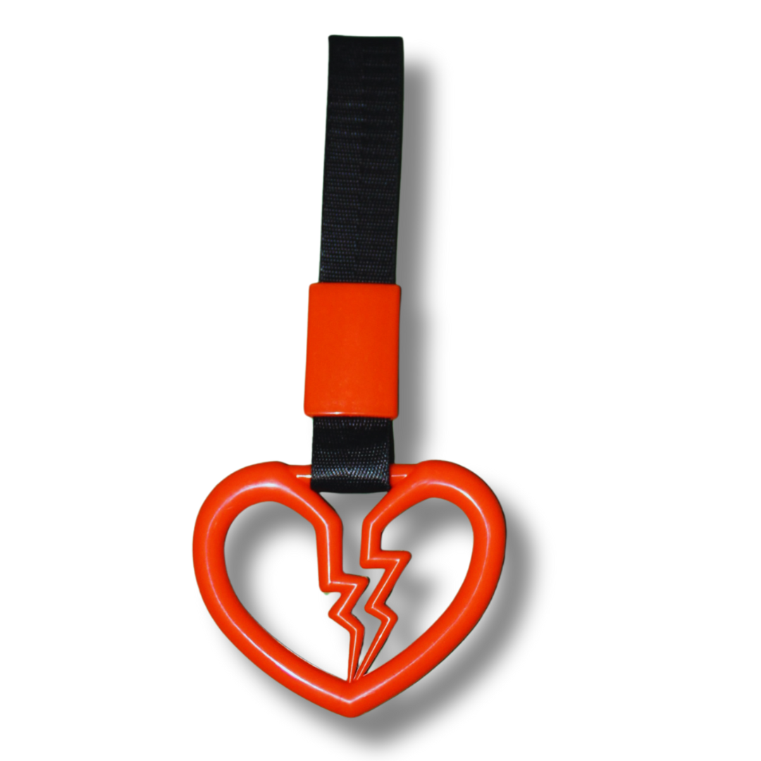 JDM Tsurikawa Broken Heart Shape.