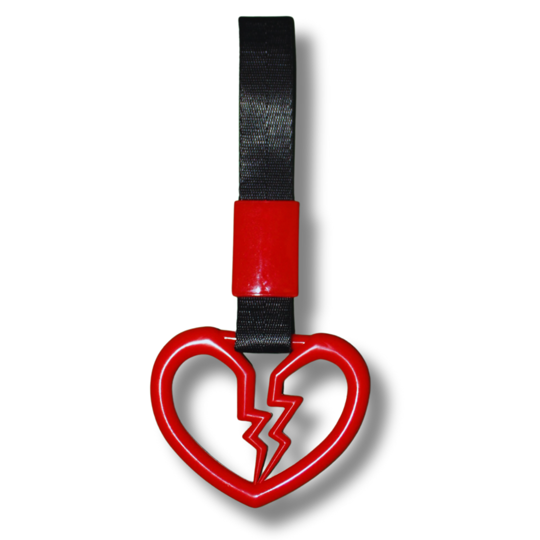 JDM Tsurikawa Broken Heart Shape.