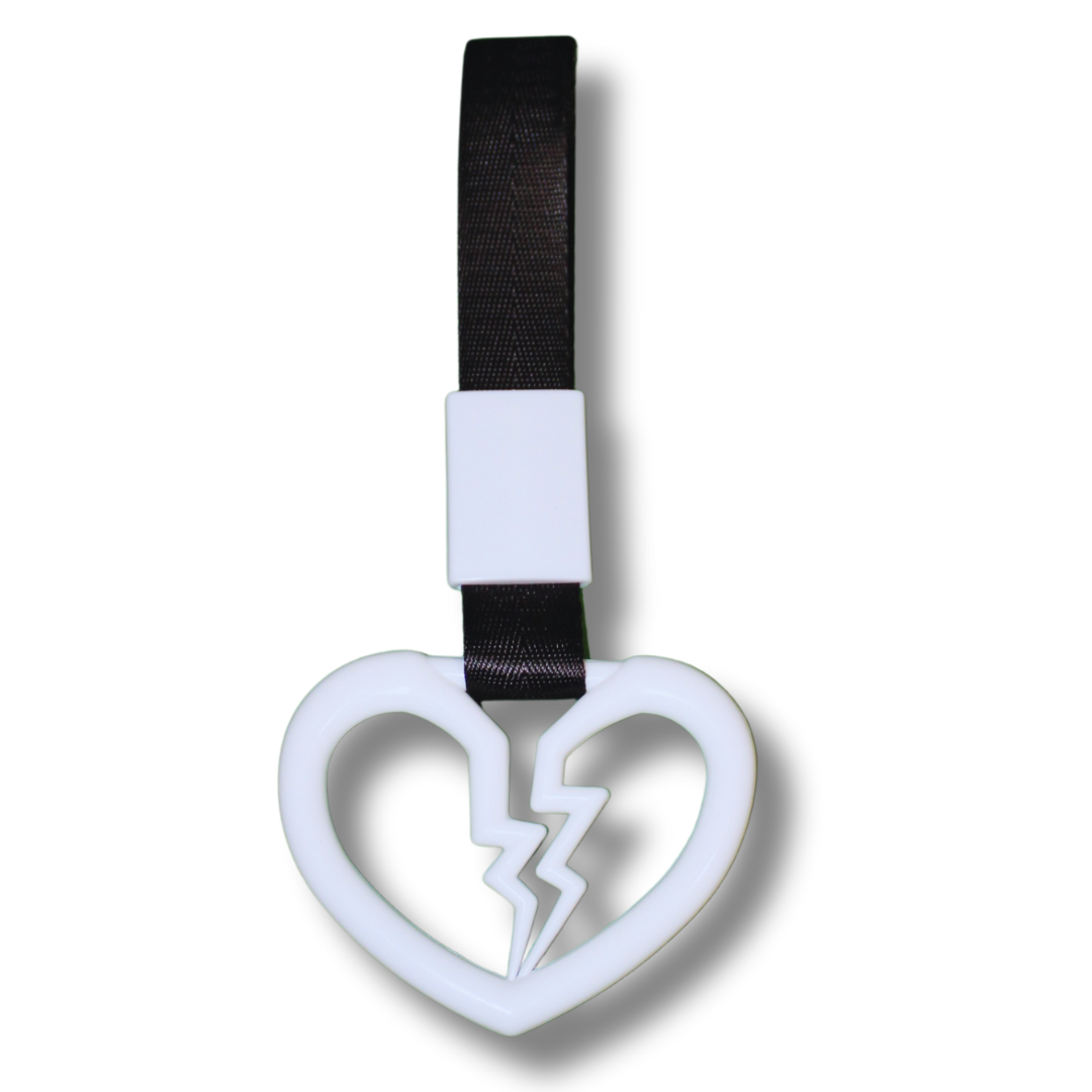 JDM Tsurikawa Broken Heart Shape.