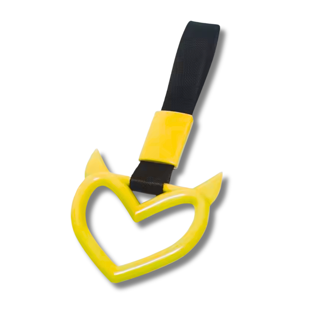 JDM Tsurikawa Devil Heart Shape.