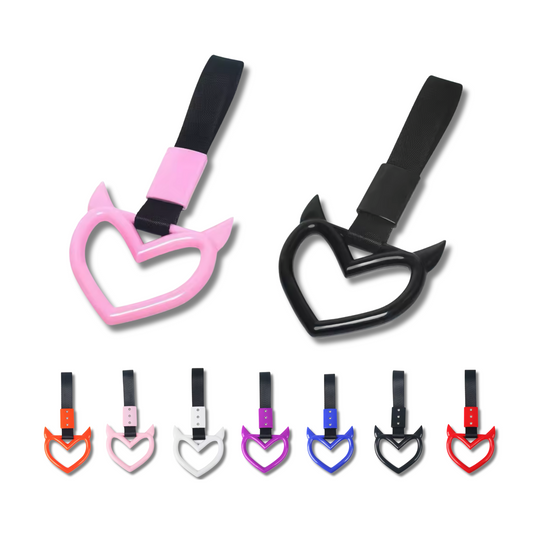 JDM Tsurikawa Devil Heart Shape.