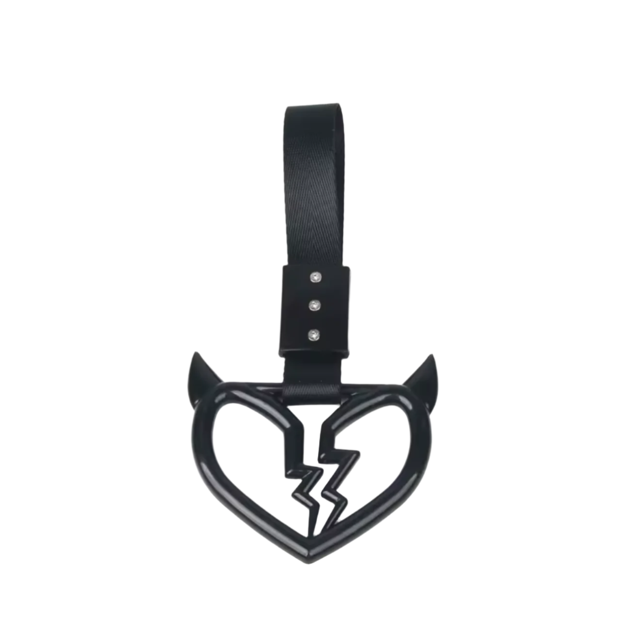 JDM Tsurikawa Devil Broken Heart Shape.