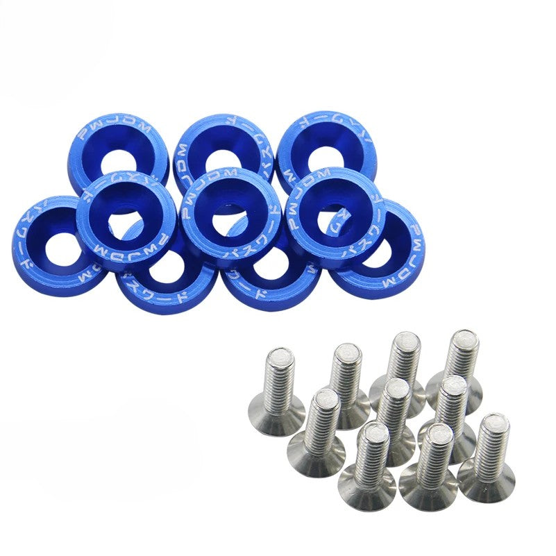 🔥 10PCS M6x20mm JDM Bolt Kit –Style It Like A Pro!