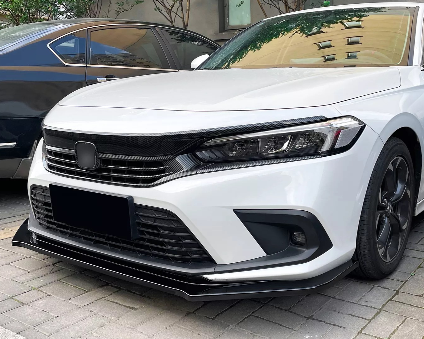 Front Bumper Lip Splitter for Honda Civic 11th Gen Series 2021+