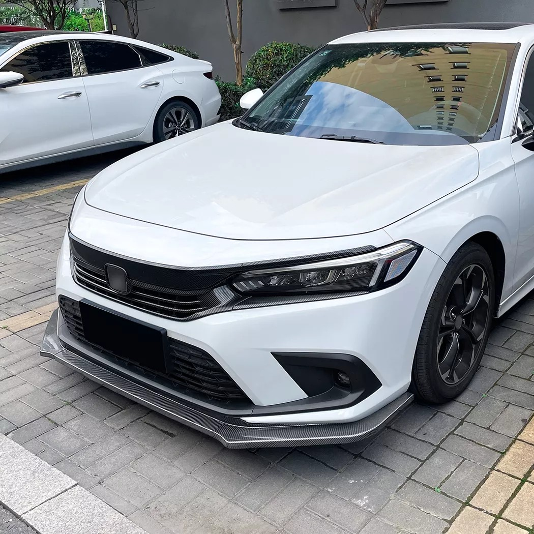 Front Bumper Lip Splitter for Honda Civic 11th Gen Series 2021+