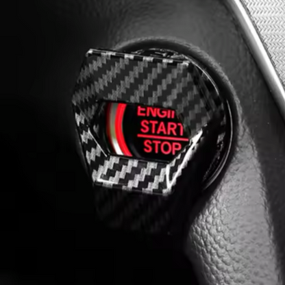 RufoRPM™ Engine Start/Stop Button Cover-Luxury Style- Universal fit- Easy install