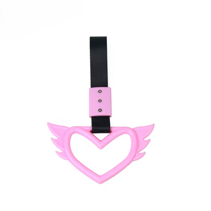 RufoRPM™ JDM Tsurikawa Winged Heart Shape.