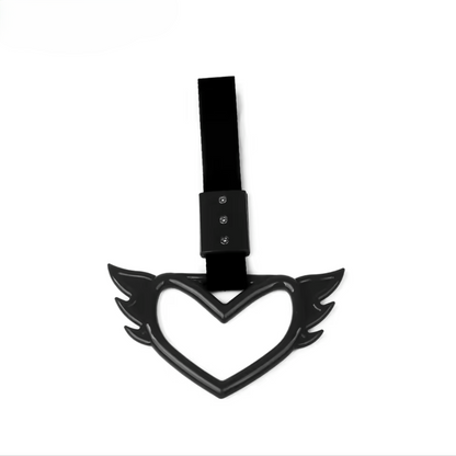 RufoRPM™ JDM Tsurikawa Winged Heart Shape.