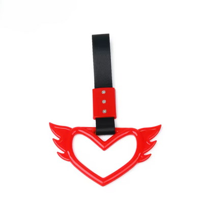 RufoRPM™ JDM Tsurikawa Winged Heart Shape.