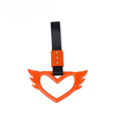 RufoRPM™ JDM Tsurikawa Winged Heart Shape.
