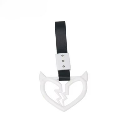 RufoRPM™ JDM Tsurikawa Devil Broken Heart Shape.