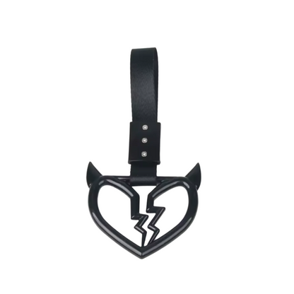 RufoRPM™ JDM Tsurikawa Devil Broken Heart Shape.