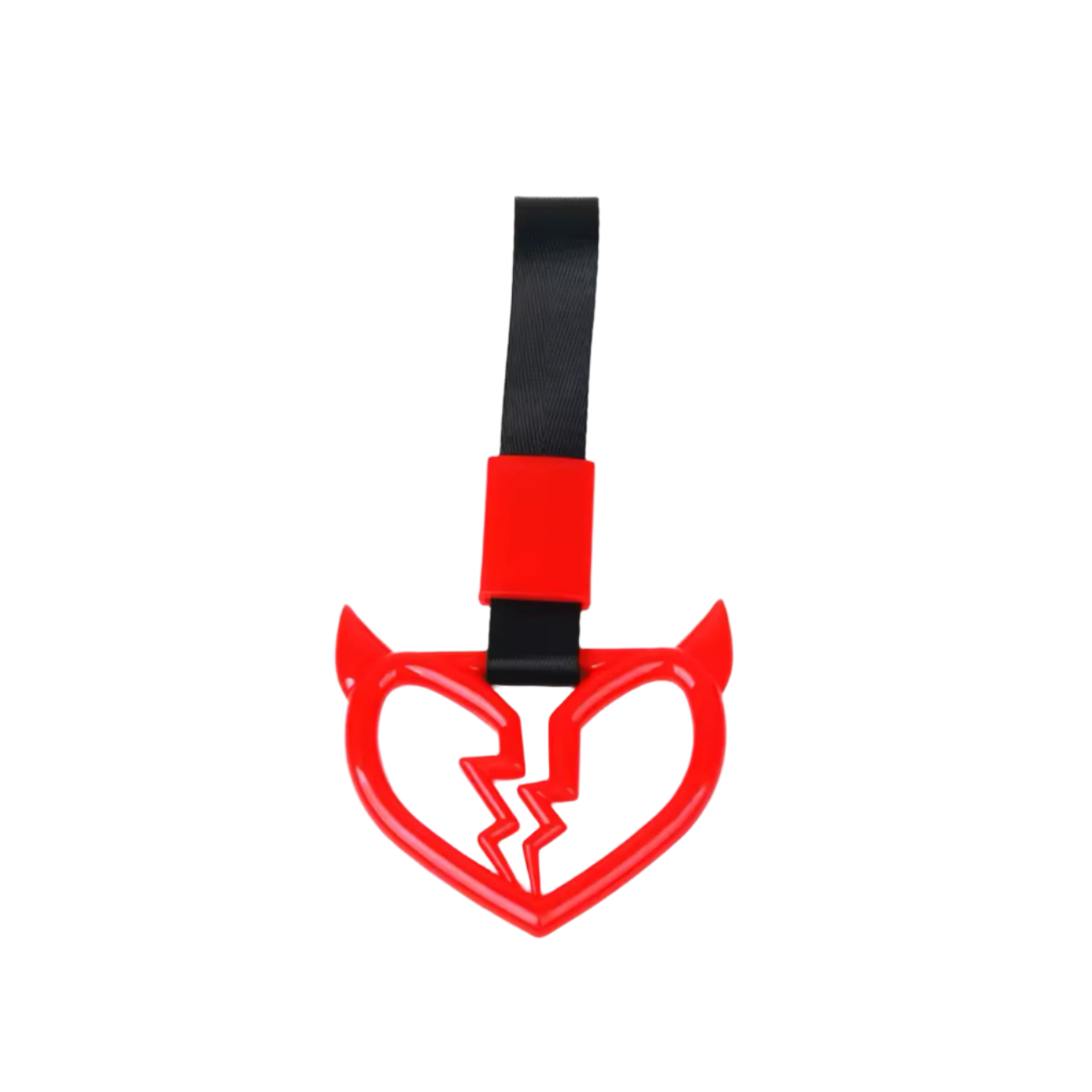 JDM Tsurikawa Devil Broken Heart Shape.