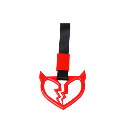 RufoRPM™ JDM Tsurikawa Devil Broken Heart Shape.