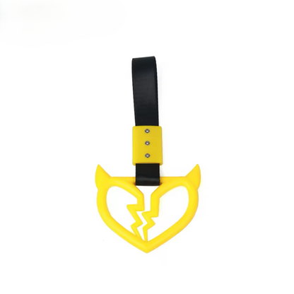 RufoRPM™ JDM Tsurikawa Devil Broken Heart Shape.