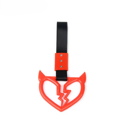 RufoRPM™ JDM Tsurikawa Devil Broken Heart Shape.