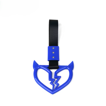 RufoRPM™ JDM Tsurikawa Devil Broken Heart Shape.