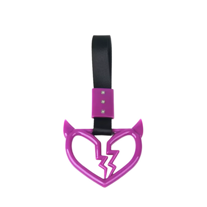 RufoRPM™ JDM Tsurikawa Devil Broken Heart Shape.