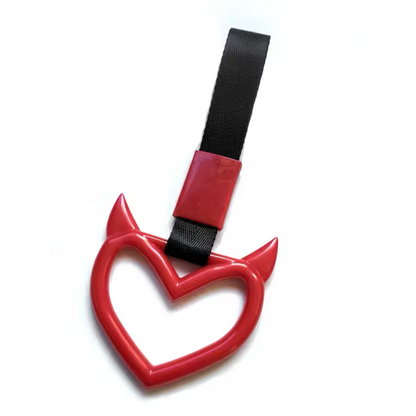 RufoRPM™ JDM Tsurikawa Devil Heart Shape.