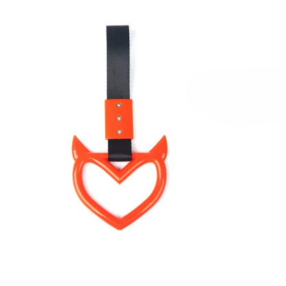 RufoRPM™ JDM Tsurikawa Devil Heart Shape.