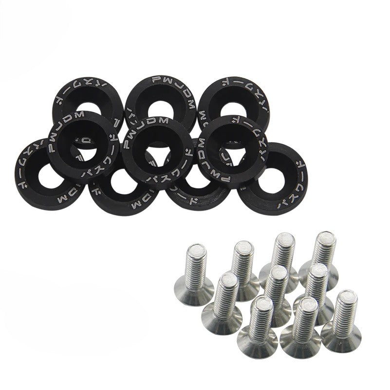 🔥 10PCS M6x20mm JDM Bolt Kit –Style It Like A Pro!