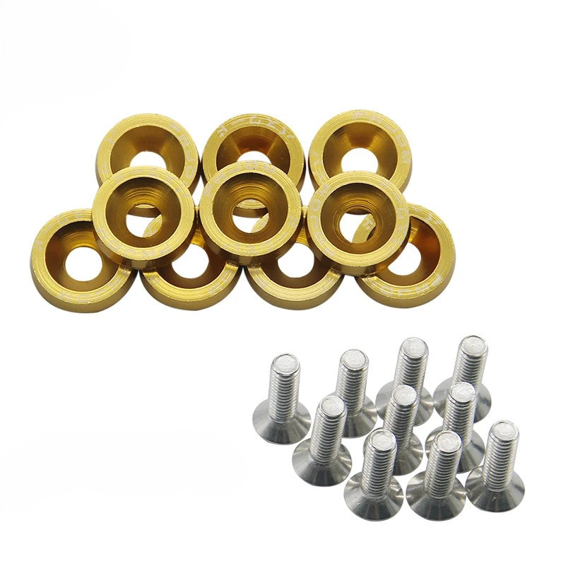 🔥 10PCS M6x20mm JDM Bolt Kit –Style It Like A Pro!