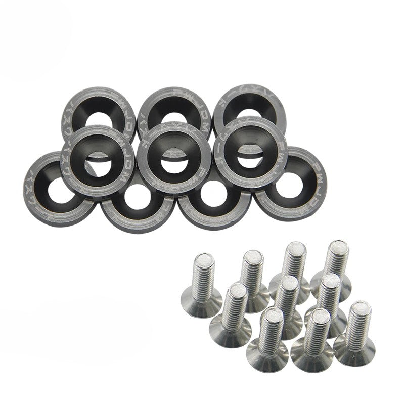 🔥 10PCS M6x20mm JDM Bolt Kit –Style It Like A Pro!