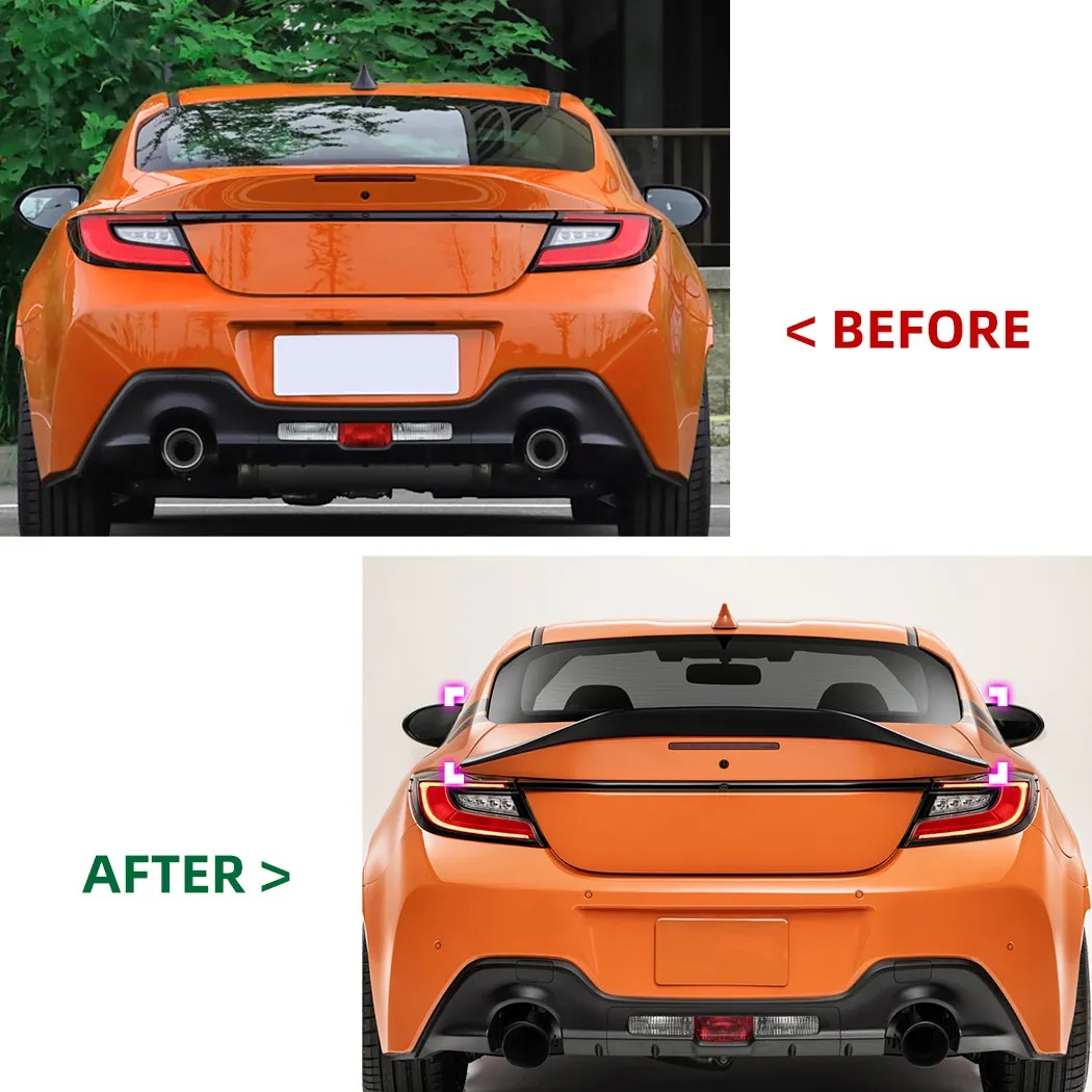 Ducktail Spoiler for 2022+ Toyota GR86 / Subaru BRZ – JDM Style Direct Fit