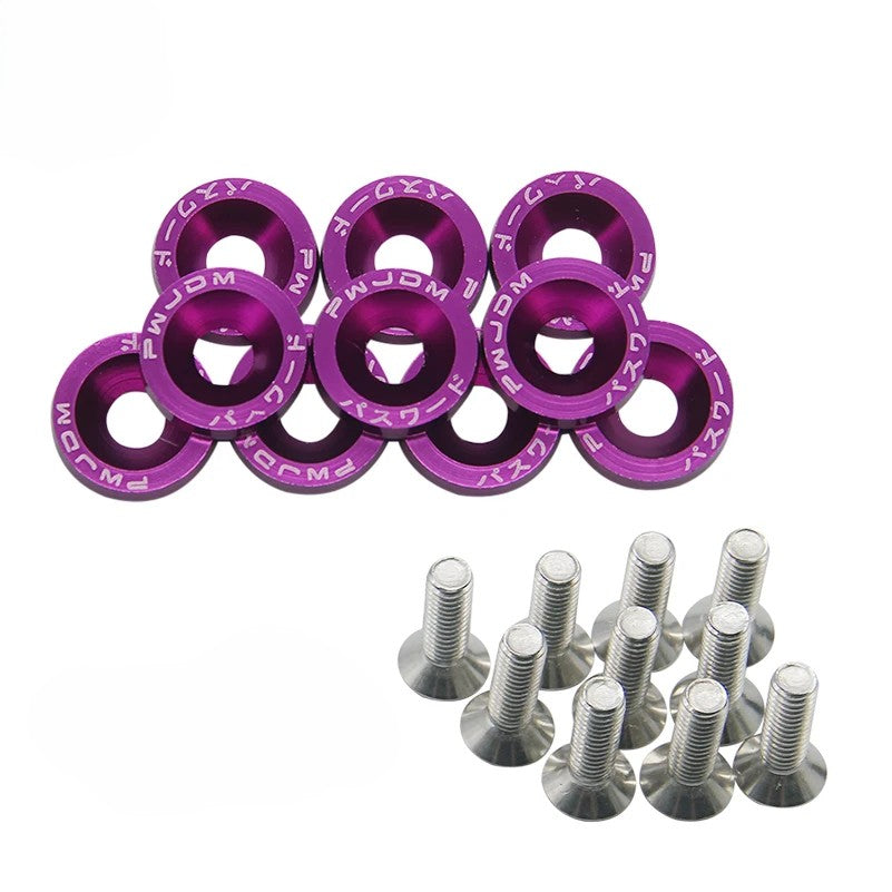 🔥 10PCS M6x20mm JDM Bolt Kit –Style It Like A Pro!