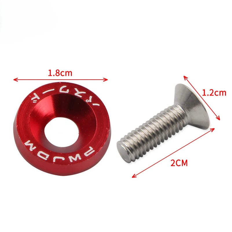 🔥 10PCS M6x20mm JDM Bolt Kit –Style It Like A Pro!
