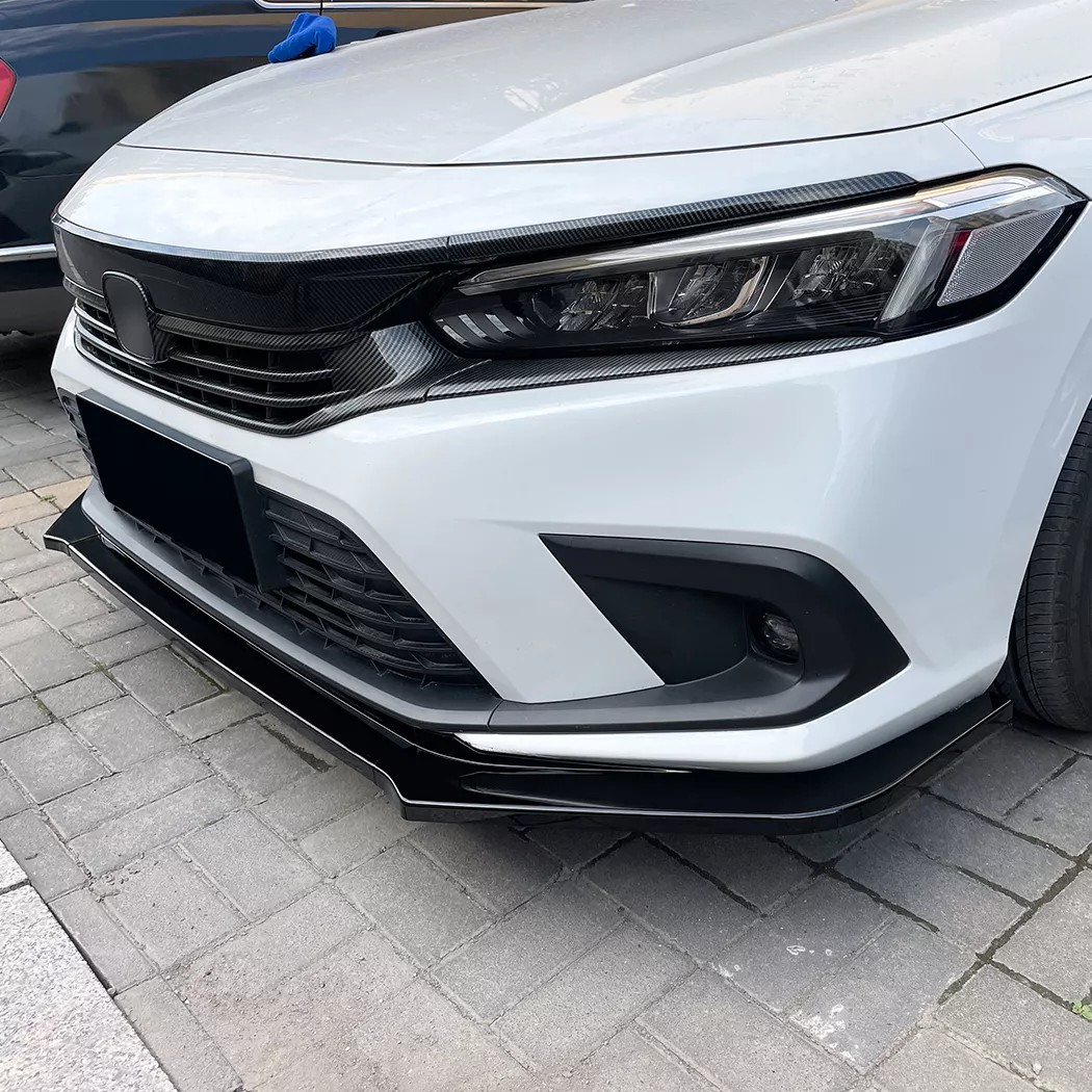 Front Bumper Lip Splitter for Honda Civic 11th Gen Series 2021+