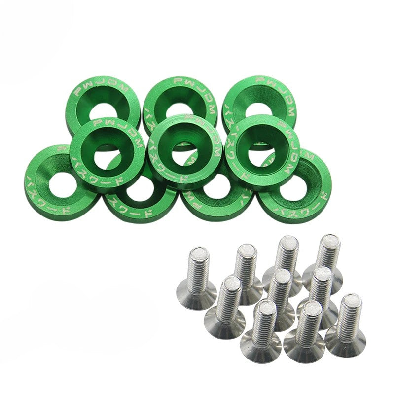 🔥 10PCS M6x20mm JDM Bolt Kit –Style It Like A Pro!